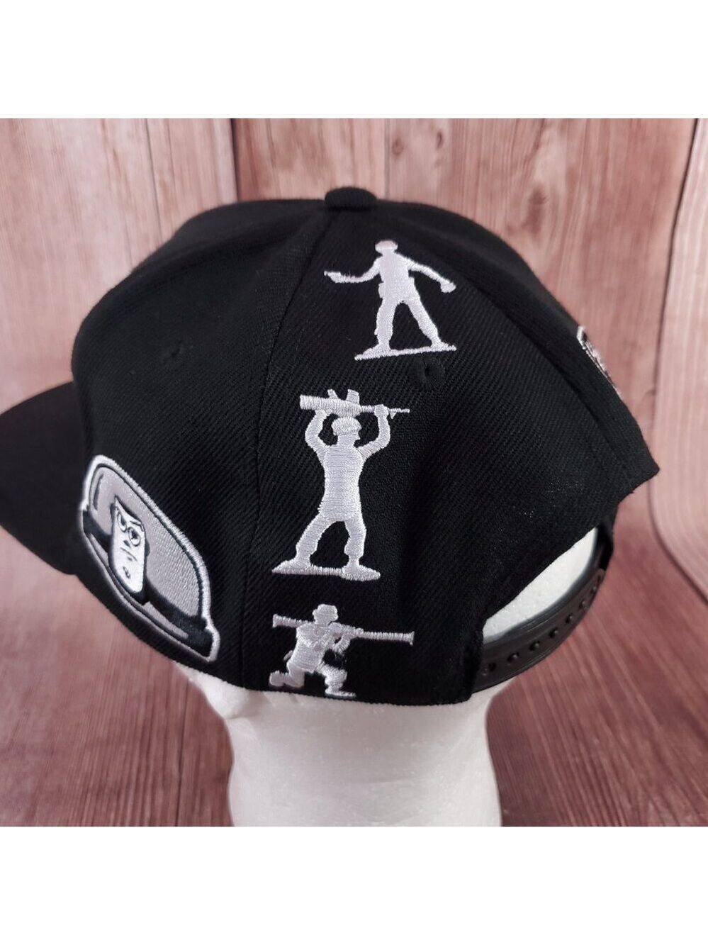 Rare Disney Pixar Toy Story Snapback Hat Unisex One Size Adjustable Black - Picture 10 of 16